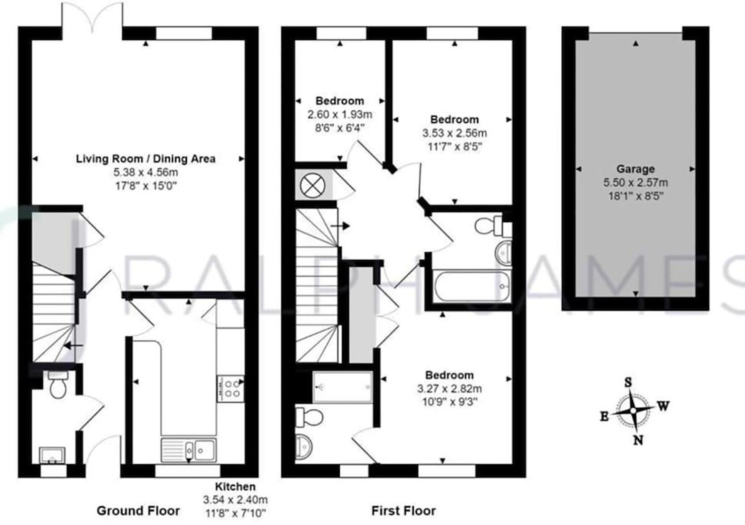 MersthamSleeps9 Parking&Garage 17 Mins To Gatwick, 30 To London别墅 外观 照片